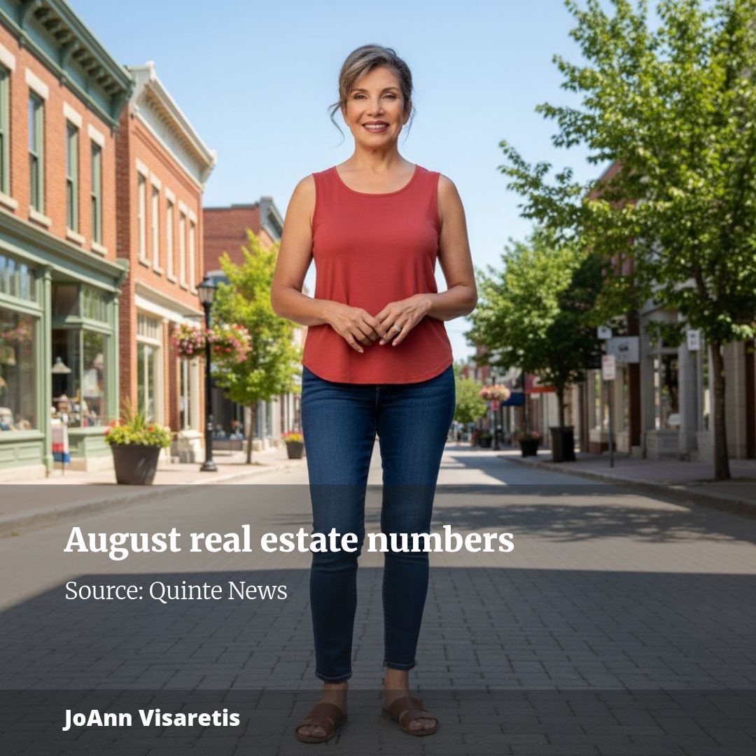 August real estate numbers
